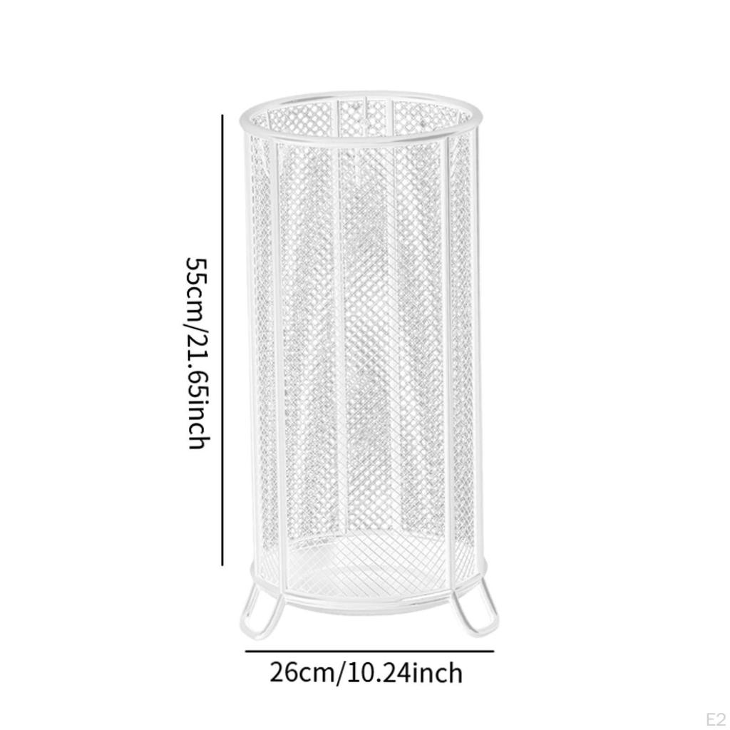 Freestanding Umbrella Stand Storage Bin for Indoor And Outdoor