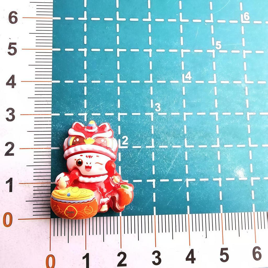 2025 Star Keychain & DIY Hair Accessories - Cartoon Dragon Baby Drip Oil Hair Ties & Resin Charms