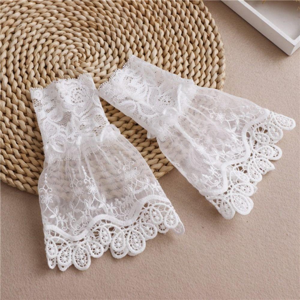 Detachable False Sleeve Cuffs White Lace Cuff New Wrist Cuff