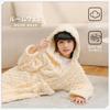 MARBEINE Kids' Bathrobe, Towel Fabric Pajamas for Boys and Girls, Solid Color, Junior, Open-Front, Bath Towel, Soft and Fluffy, Loungewear for Kids