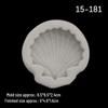 Pabe 3D Muschel Fondant Silikonform