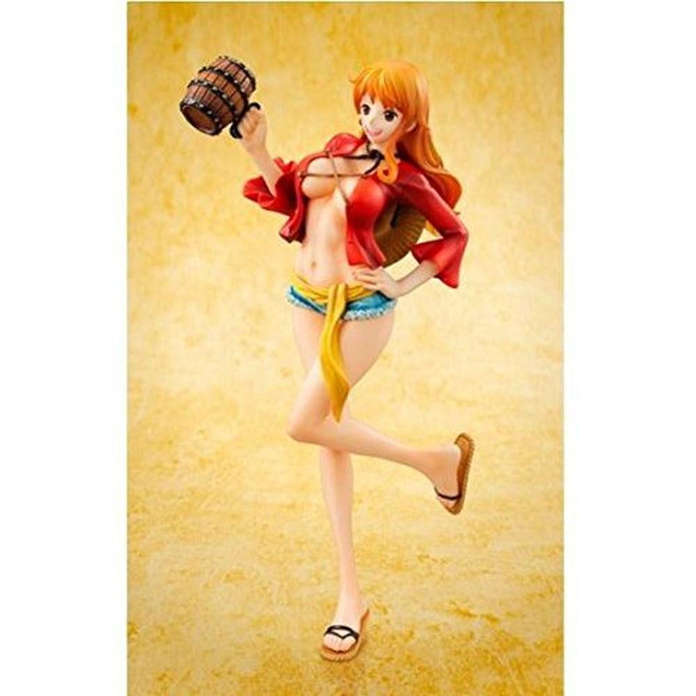 MegaHouse P.O.P One Piece Nami Mugiwara Ver.2 1/8 Scale Painted ABS PVC Complete Figure Limited Edition