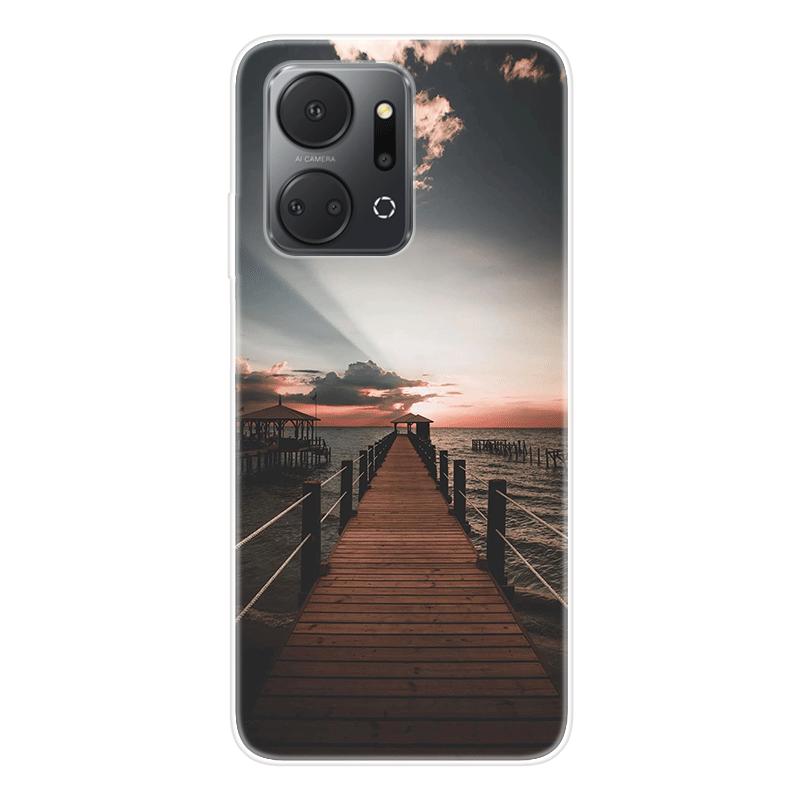 For Honor X7a HonorX7a Case Soft Silicone Back Cover Cartoon Phone Case Innovation