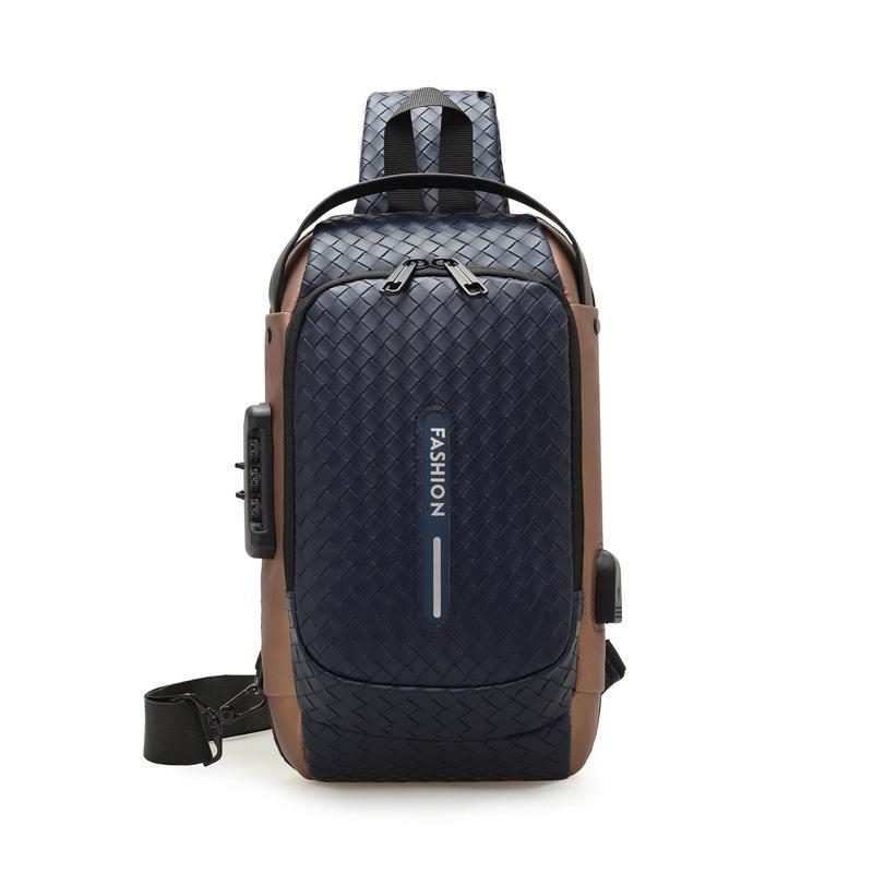 

USB Charging Men s Multifunctional Chest Bag for Travel and Outdoor Leisure 2025 18x9x32 cm, 560g