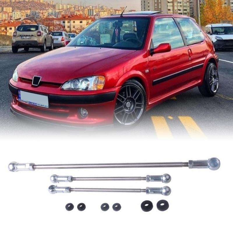 Gear Linkage Push Rods Kit for 106 Saxo 245283 Replacement Gear Linkage Rod Kit Car Links Rod Gaskets Kit