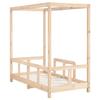 Kids  Bed 70 X 140 Cm Solid Pine Wood