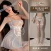 Sexy Mesh See-through Lace Erotic Underwear Hollow Breast Suspender Free Open Gear Uniform
