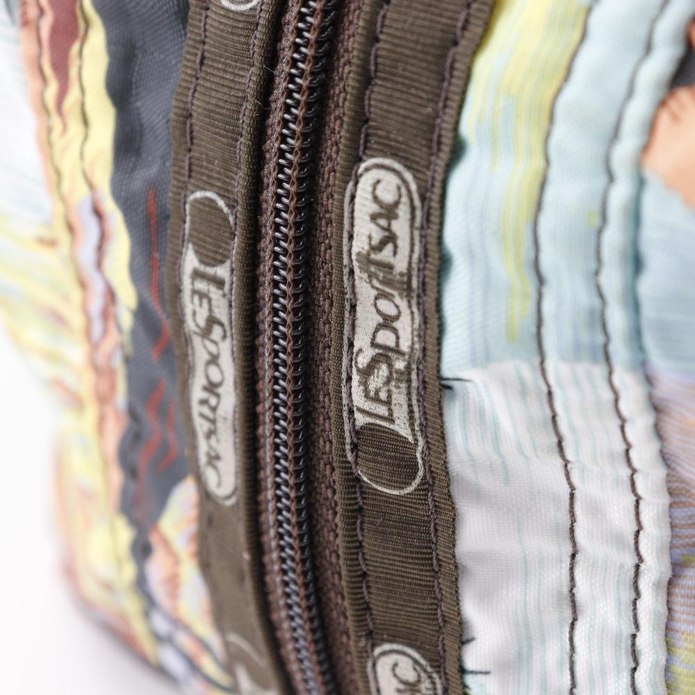 LeSportsac Tote Bag Brown Nylon Women Used