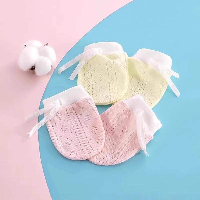 Herbst/Winter Kratzschutz Neugeborenen Baby Fäustlinge & Socken