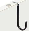 Door Door Stainless for Closets and Kitchen Set of 4 Hanger, Hook, Steel, Doors, (Black)