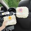 1Pcs Car Tissue Box Towel Sets Car Sun Visor Tissue Box Holder Auto Interior Storage Decoration for BMW Car Decor Accessories