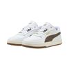 Puma Caven 2.0 Lux Weiß Flach Bronze Gummi Herren Sneaker 395016-19