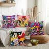 Cartoon P-P-Power-puffS Girls Pillow Case Home Cushion Cover Suitable For Office Sofa Car Suitable For All Seasons
