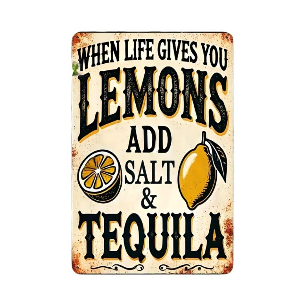 Vintage Retro Tin Sign Metal Plaque 20x30cm Home Cafe Garage Wall Decor