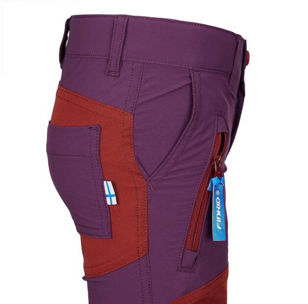 Finkid Kiksa Move Plum Trousers 216000 Purple
