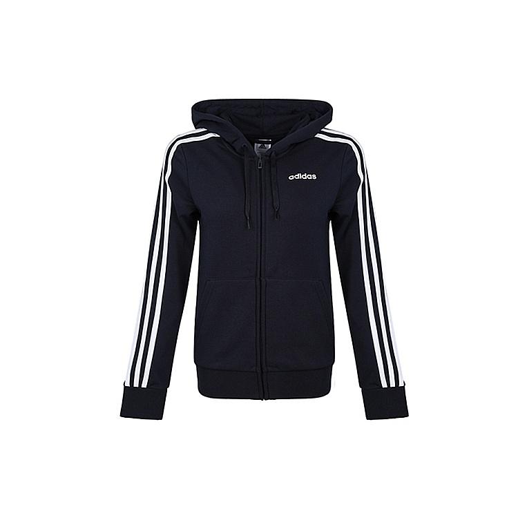 (WMNS) adidas 3-Stripes Hoodie  Black  Women s DP2419 S