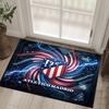Atletico Madrid Design Crystal Velvet Carpet Cozy Non?Slip Printed Rug For Bedroom Living Room Entrance