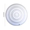 Round Hot Tub Cover, 145CM/57 Inch Inflatable Spa Cover, Foldable Spa Cover for Hot Tub, Energy Saving for Hot Tub Protection