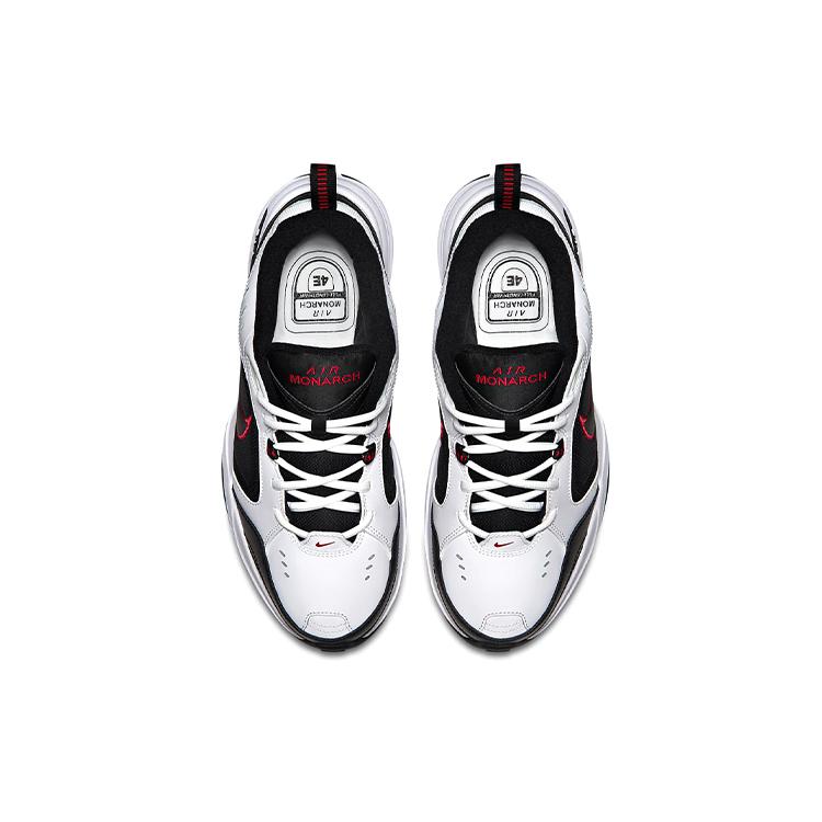 New Nike Air Monarch Iv 4E Wide White Red 416355-101