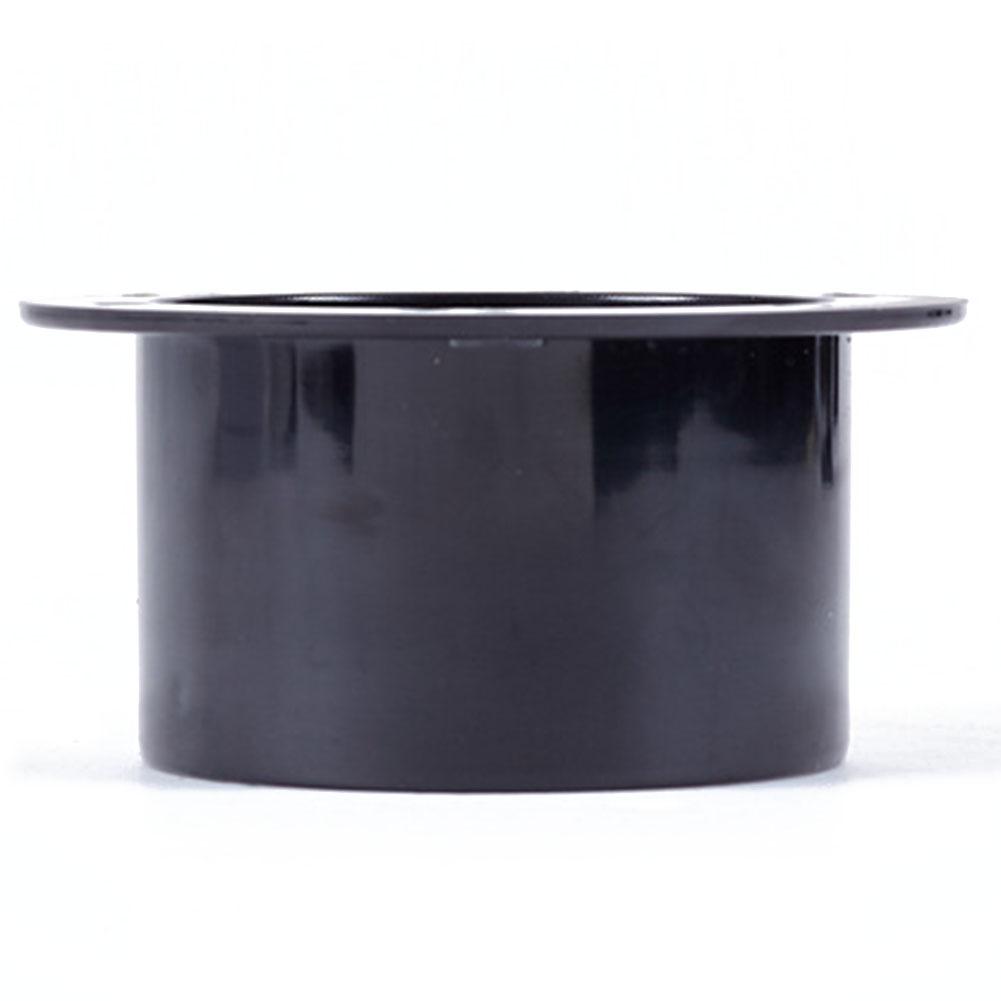 Round Shape Straight Pipe Wall-mounted 1PC 75mm ABS
