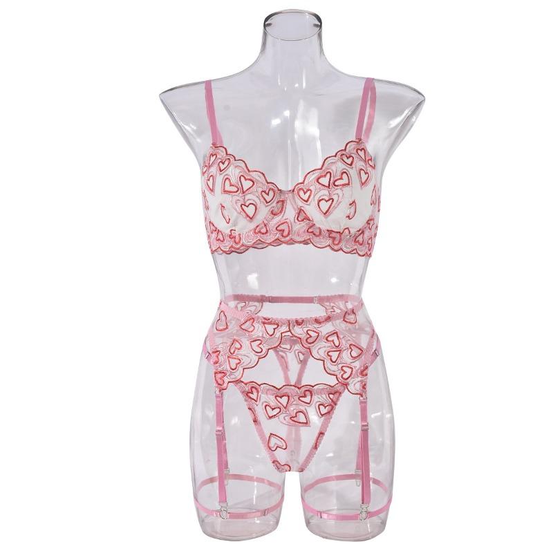 Sexy lingerie bare breasts bra sexy sexy temptation embroidery