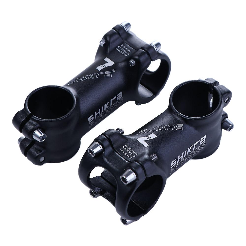 MTB Road Bike Ultralight Length Stem 31.8mm Aluminum Alloy 7 Degree Bike Stem Handlebar Stem Bicycle Stem Bike Stem Riser