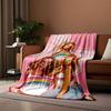 Pink Fairy Trio Blanket for all seasons blanket lunch break throw gift