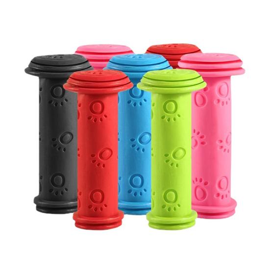 1 Pair TPR Kid Bike Grip Anti Skid Wear-resistant Shock Absorbing Scooter Grip