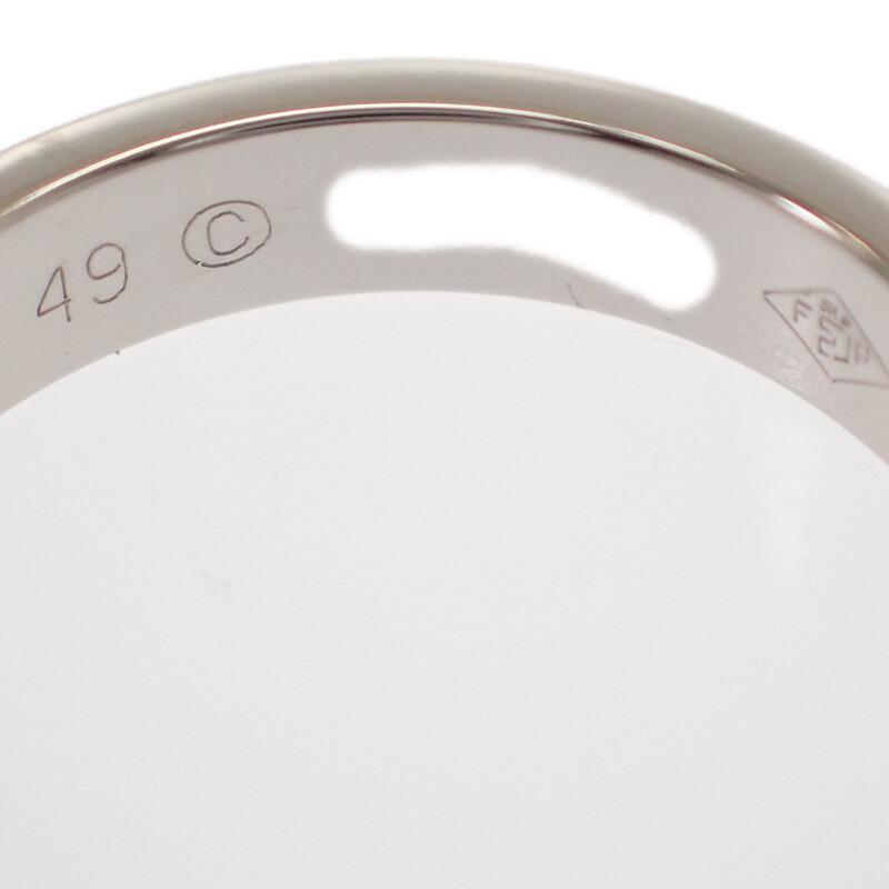 CARTIER  B4085149 #9(JP Size) ring K18 white gold Women