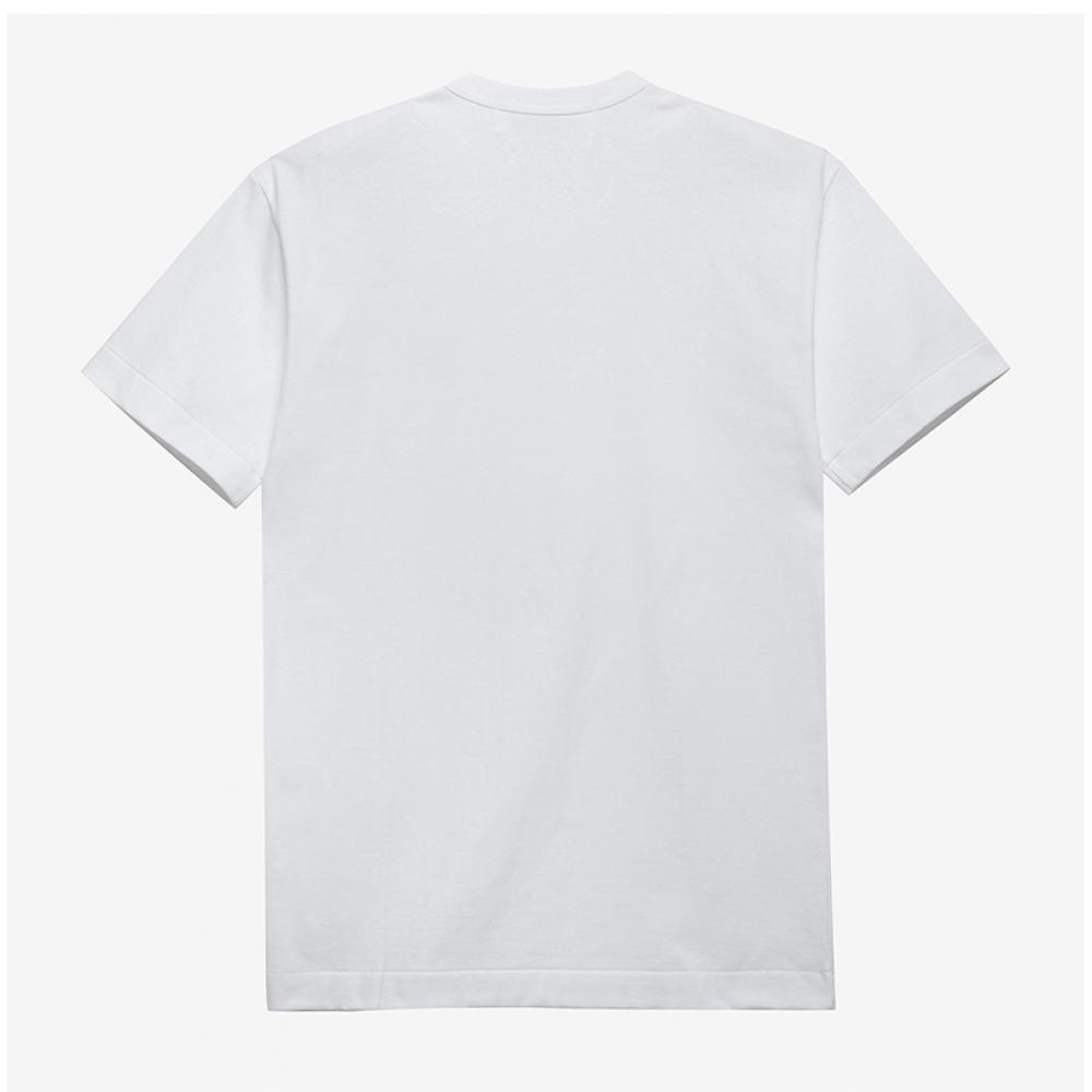 Comme DeS GarconS P1T304 2  Ax T304 051 2  Play Play Small Red Heart Waffen Men S Short Sleeve Tee