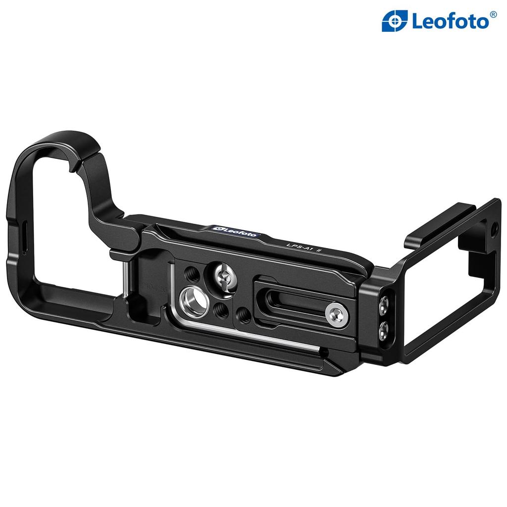 Leofoto Plate for Sony Quick Release Switchable Lightweight Aluminum LPS-A1II L-Shaped 1II, Arca-Swiss Compatible, Bracket, Vertical/Horizontal