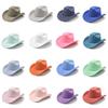 Traditional Style Wool Felt Cowboy Hat With Wide Brim For Men And Women