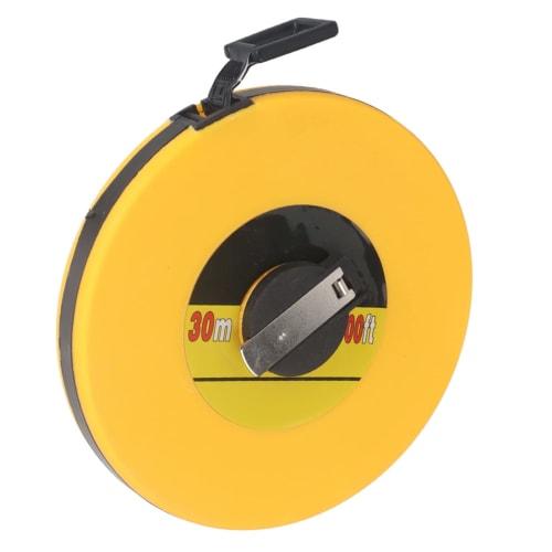 Hyuduo 4 Types of Fiberglass Tape Measure, Site Measure, Surveying Ruler, Soft Ruler (30M)