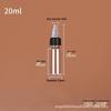 Transparent PET Squeeze Bottle with Pointed Cap - Available in 120ml, 200ml, 500ml for Lotion, Pigment, Ink, Refill or Dropper Use.