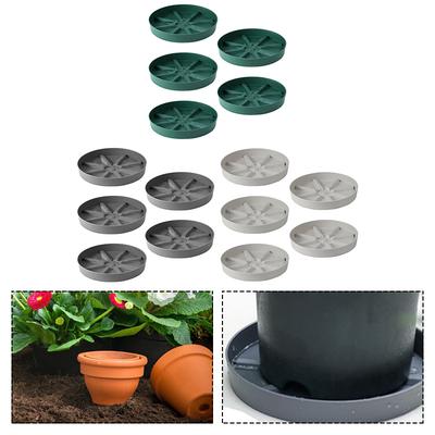 Aesthetic Appeal Flower Pot Tray Plant Support Tray Breathable Design