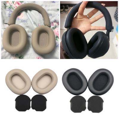 Konforlu Protein Deri Kulaklık Yastığı Kılıfları Sony WH-1000XM5 WH1000XM5 Kulaklıklar İçin Dinlemeyi Geliştirir