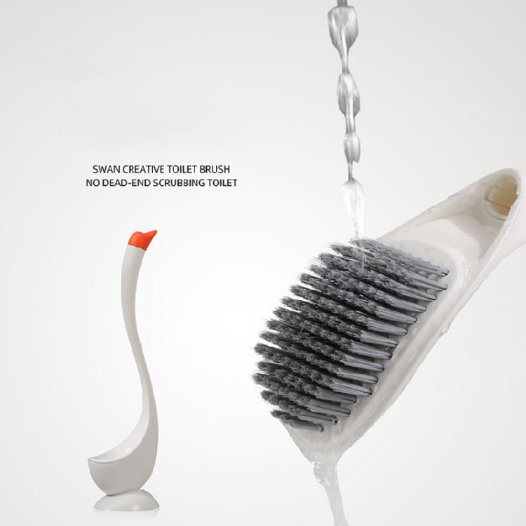 Modern Bathroom Cleaning Creative Toilet Brush and Holder Deep Cleaning Brush