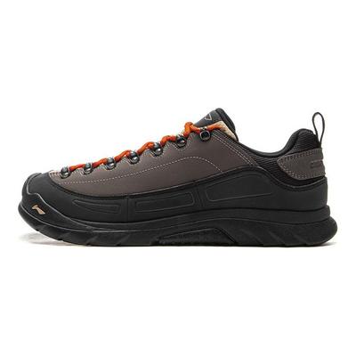 Li Ning Outdoor CF Tracing, Forest Grace Sapatos de Caminhada Baixos Unissex Cinza Pedra/Preto Noturno AHCV055-1