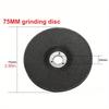 7pcs/Set 75mm Cutting Disc 3Inch Grinding Wheel Metal Woodworking Stone Marble Cutting Grinding Saw Blade for Mini Angle Grinder