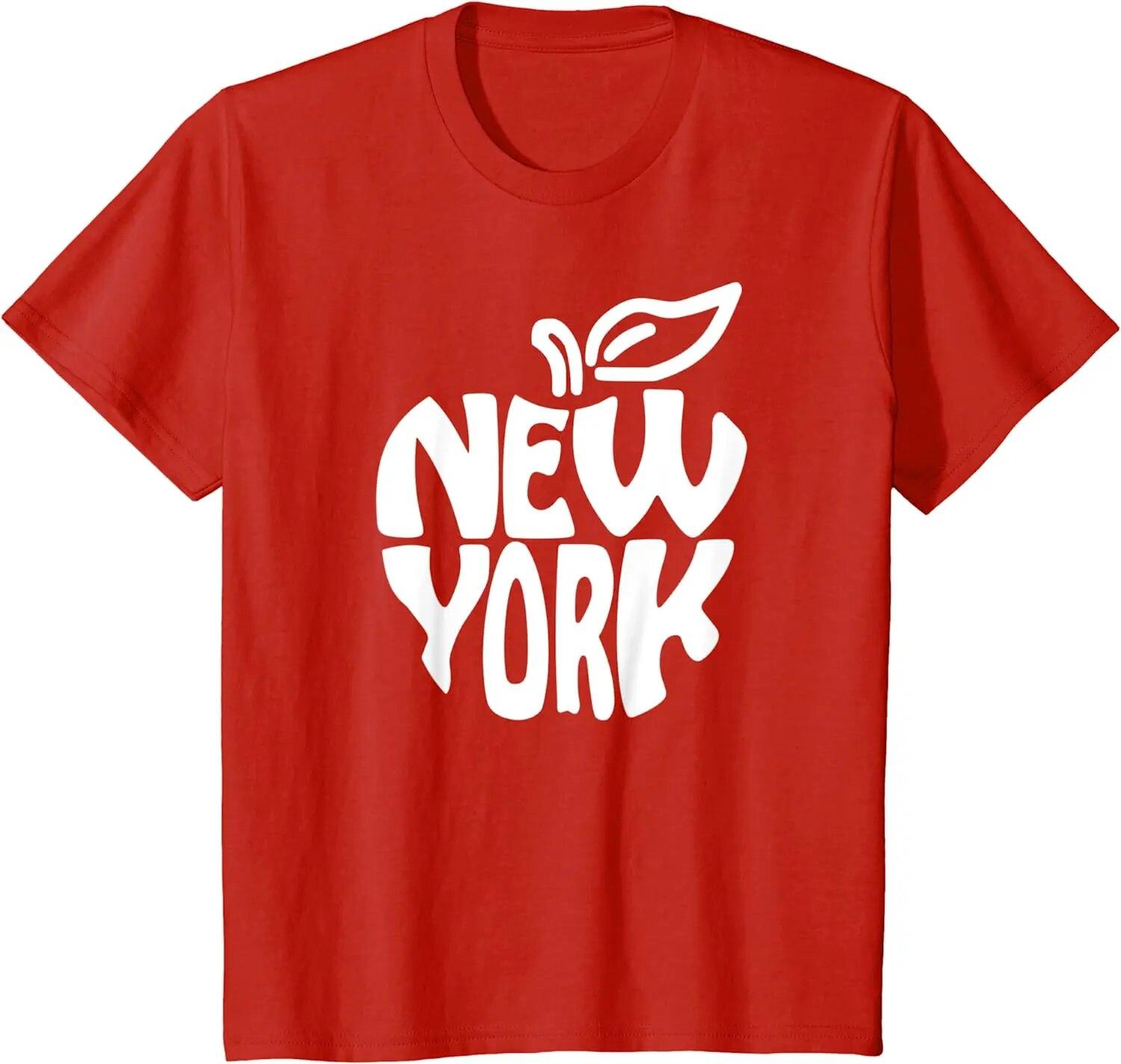 

Нью-Йорк, я люблю Нью-Йорк, я люблю Нью-Йорк, Нью-Йорк - подарочная футболка, хлопковые повседневные футболки на каждый день, четыре сезона, женские футболки унисекс 3XL