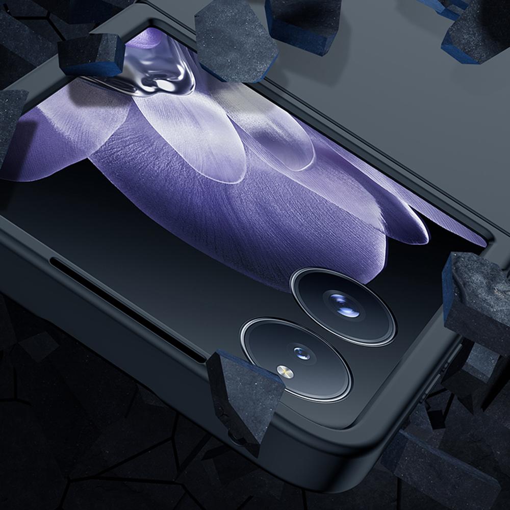 For Xiaomi Mix Flip 5G Case Skin-Touch Ultra Slim Hard PC Phone Cover