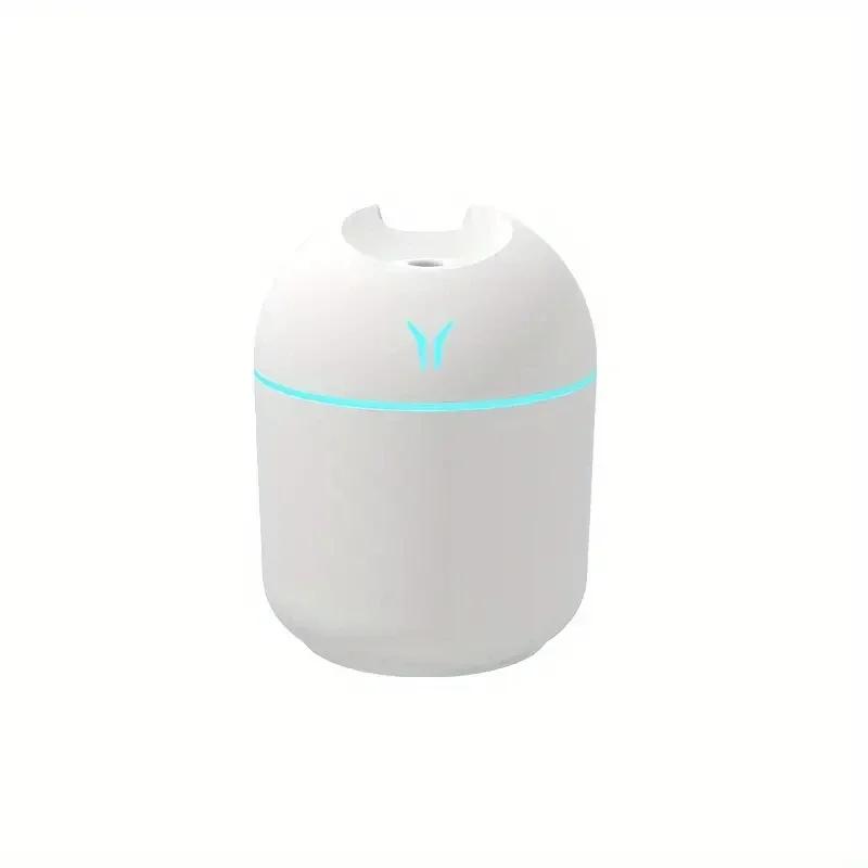 

Portable 250ml Mini Cup Spray Mist humidifier Double Wet Aroma Essential Oil Diffuser Car usb air humidifier белый
