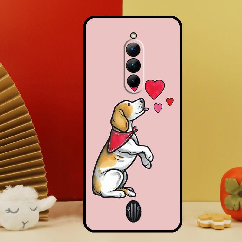 Cartoon Beagle Dog Case For Nubia Red Magic 10 9 8 Pro Plus 6 7 6S 7S Pro 5G 6R RedMagic 8S 9S Pro Plus Cover