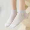 Women's Socks, Summer Thin Short Socks, Mesh Breathable Ultra-thin Cotton Socks, Shallow-mouthed Low-top Boat Socks