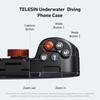 TELESIN Underwater Snorkeling Diving Phone Waterproof Case Universal Underwater Photo Video Diving Housing Handle Grip 7