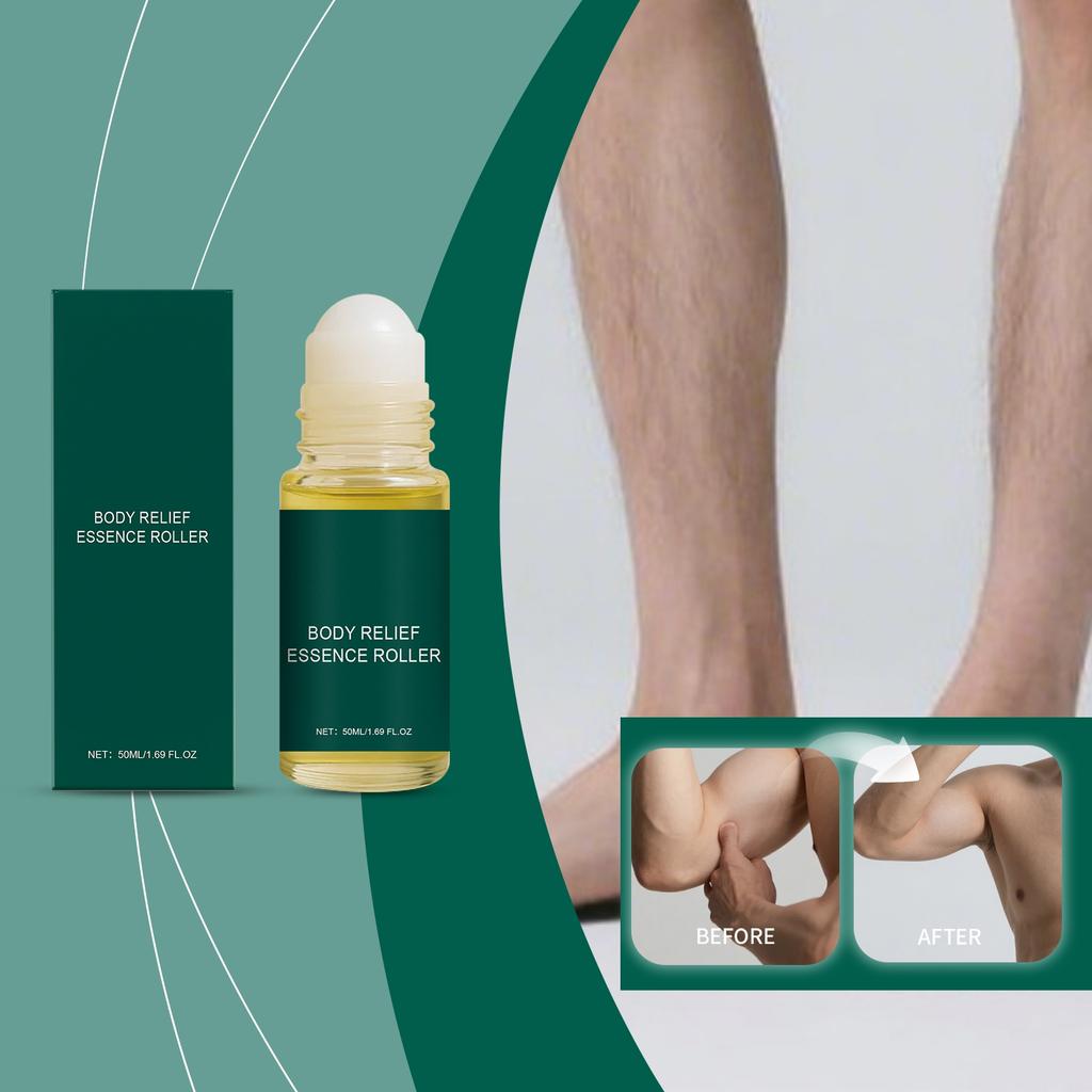 Portable Body Pressure ,relieving Ball Massage Oil For Fatigue Care  , Shoulder And Neck Relaxation  , Soothing Ball  ,50ML