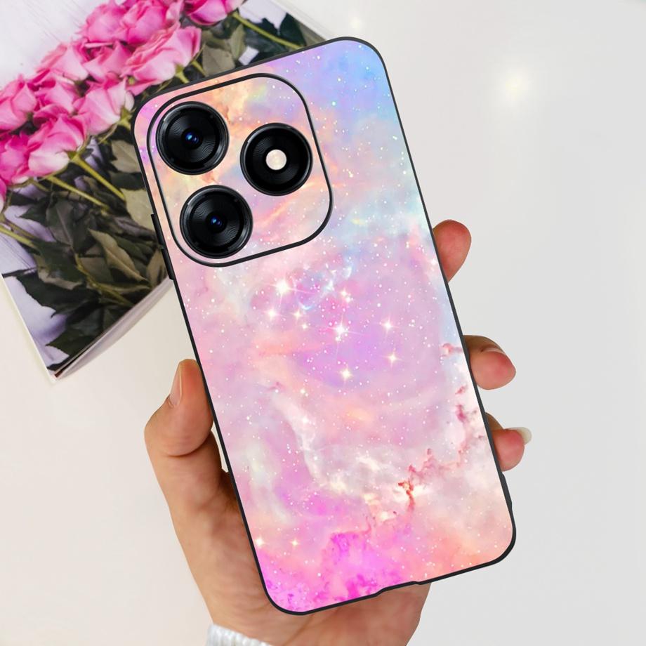 For Tecno Spark 10 10c 10 Pro Phone Case Spark10 KI5k KI5m KI5q KI7 Back Cover Soft Transparent TPU Slim Funda Dragon Astronaut