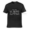 Funny T Shirt For Unisex The First 40 Years Of Childhood Humor Birthday Gift Tshirts Graphic Novelty Clothes