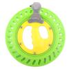 22cm   Plast Fiskelina Hjulhållare Vindare Verktyg Tillbehör(Gul)