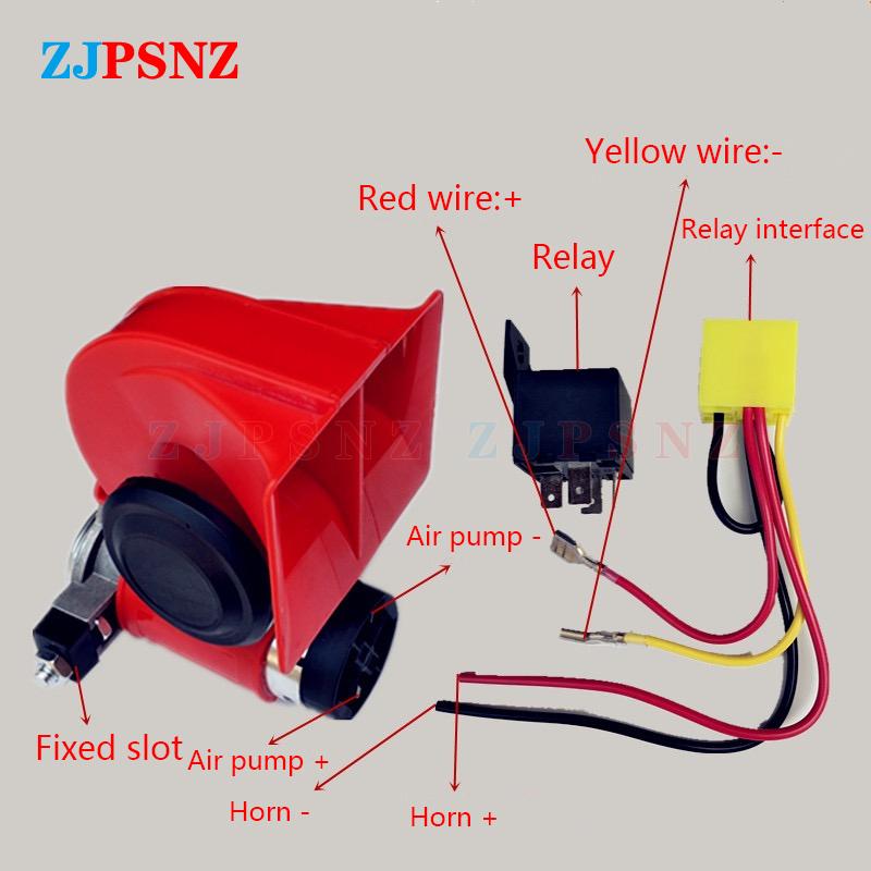 12V 24V Car Twin Dual Tone Compact Air Horns Kits For Car Truck Lorry SUV RV Train Caravan Boat Twin Tone Super Loud Waterproof